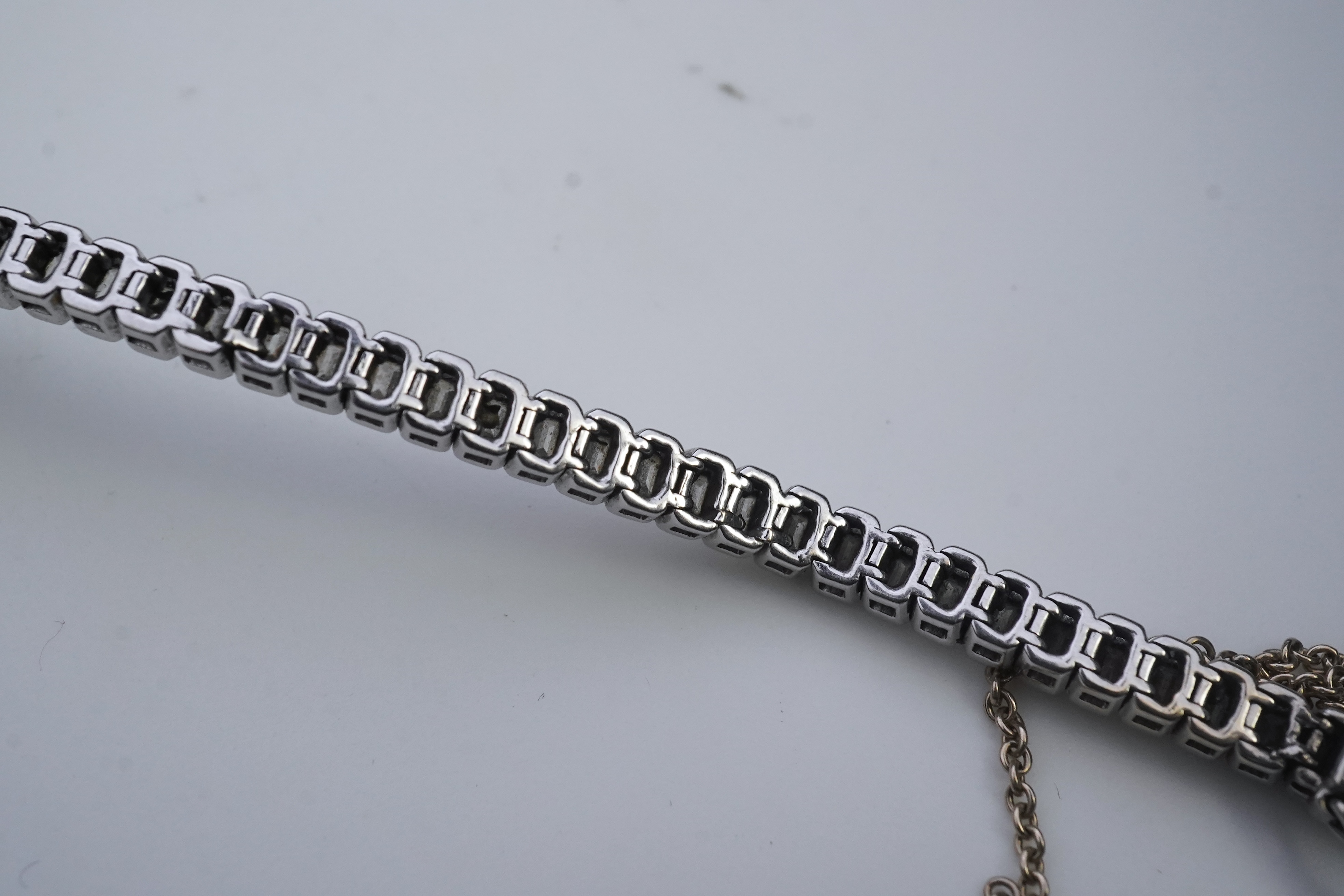 A diamond bracelet